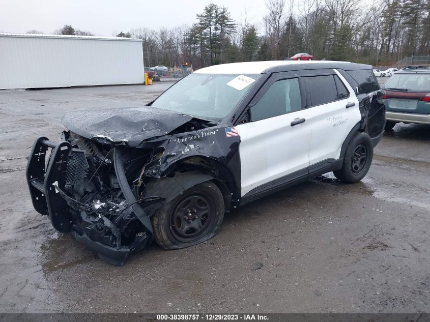 2022 FORD POLICE INTERCEPTOR UTILITY 1FM5K8AB3NGA59620