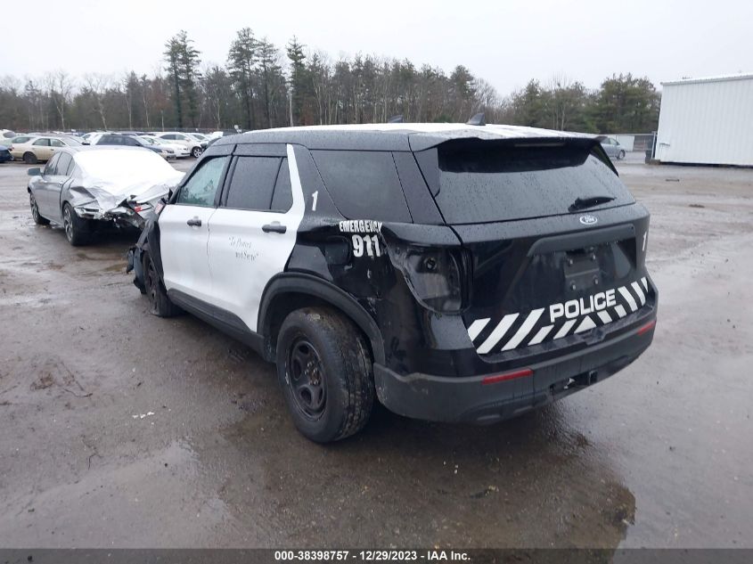 2022 FORD POLICE INTERCEPTOR UTILITY 1FM5K8AB3NGA59620