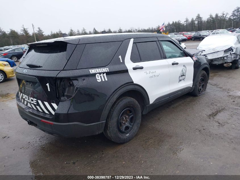 2022 FORD POLICE INTERCEPTOR UTILITY 1FM5K8AB3NGA59620