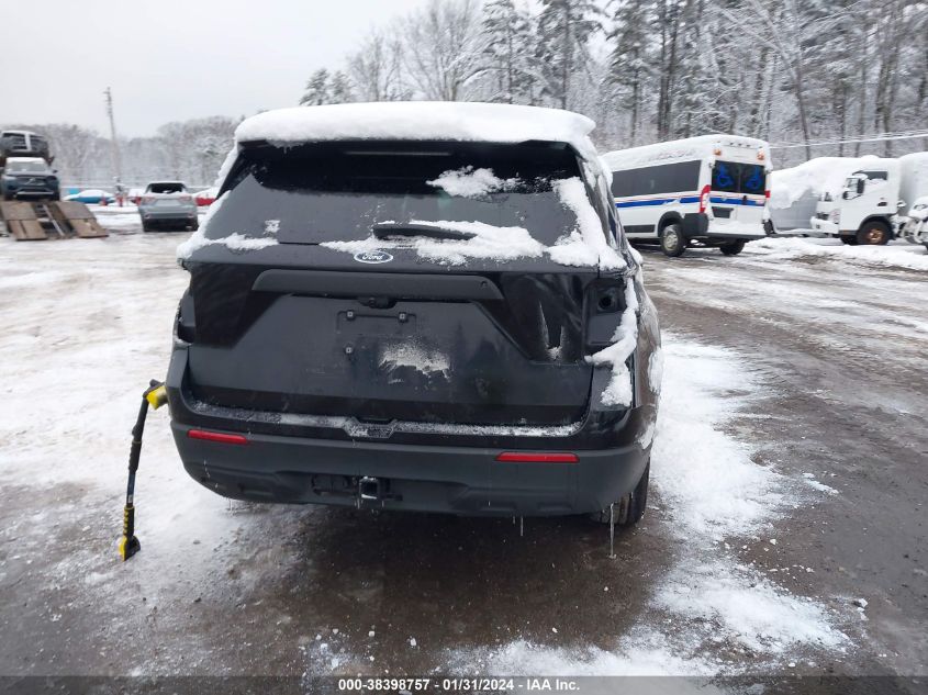 2022 FORD POLICE INTERCEPTOR UTILITY 1FM5K8AB3NGA59620