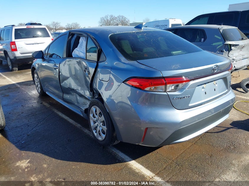 VIN JTDEPMAEXMJ164472 2021 TOYOTA COROLLA LE