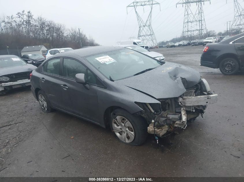 2013 HONDA CIVIC LX - 2HGFB2F51DH547204