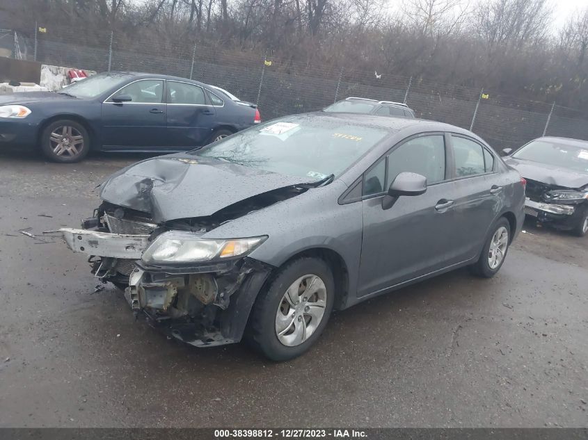 2013 HONDA CIVIC LX - 2HGFB2F51DH547204