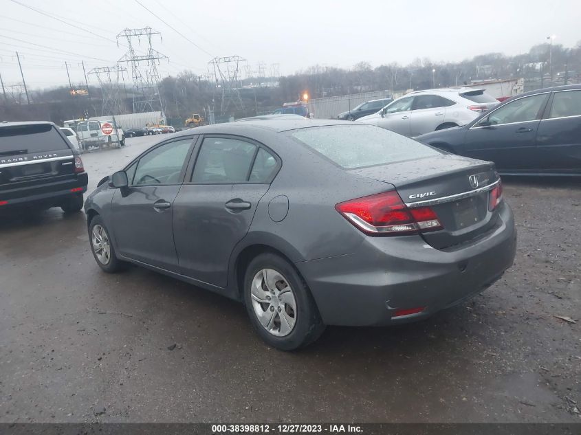 2013 HONDA CIVIC LX - 2HGFB2F51DH547204