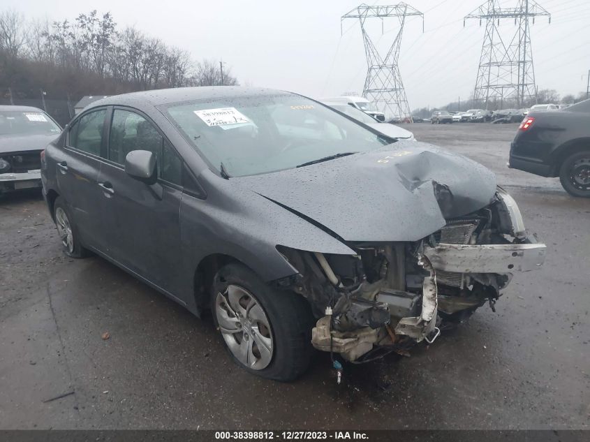 2013 HONDA CIVIC LX - 2HGFB2F51DH547204