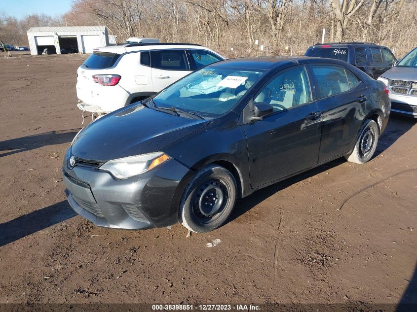 2014 TOYOTA COROLLA LE - 5YFBURHEXEP132343