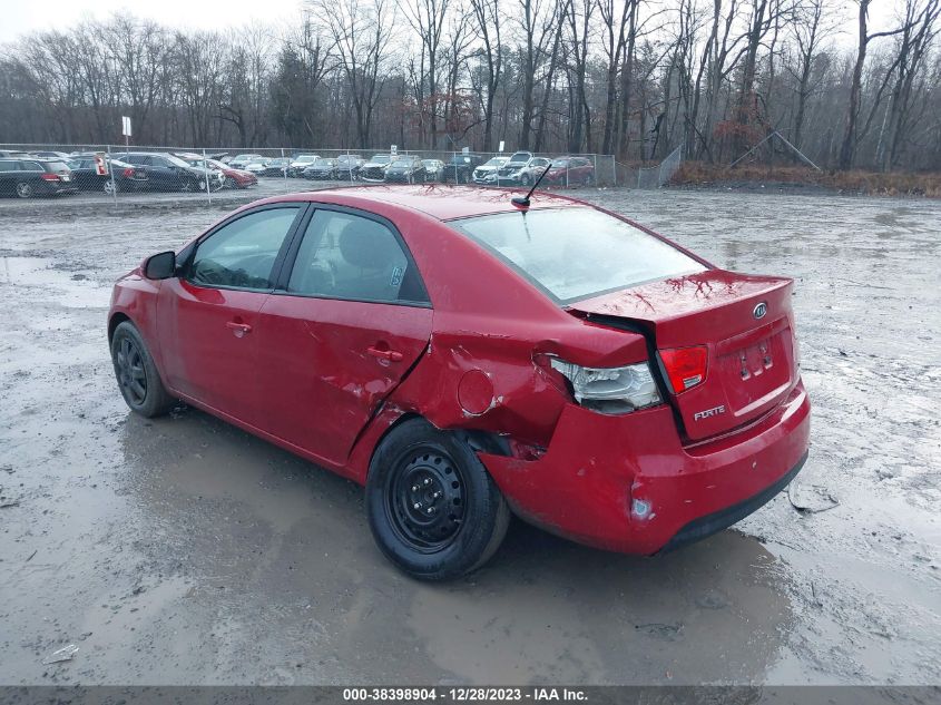 KNAFU4A23D5741514 | 2013 KIA FORTE