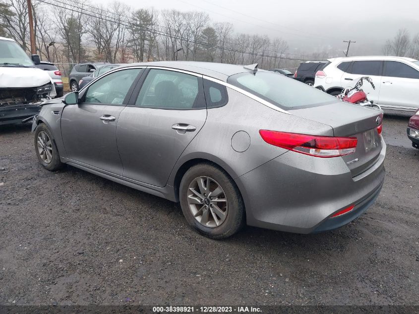 2016 KIA OPTIMA LX TURBO - 5XXGT4L1XGG004602