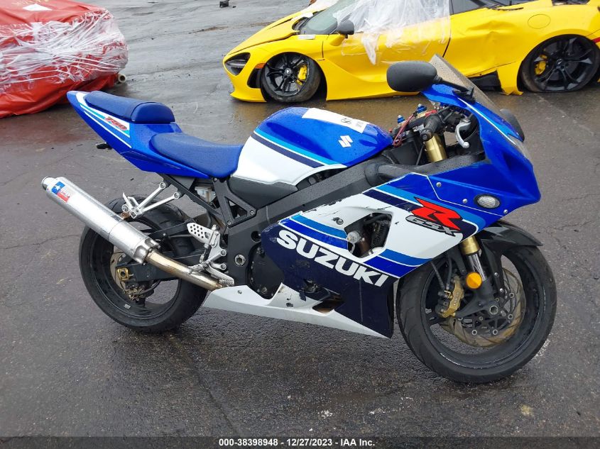 2005 SUZUKI GSX-R750 K - JS1GR7JA752106763