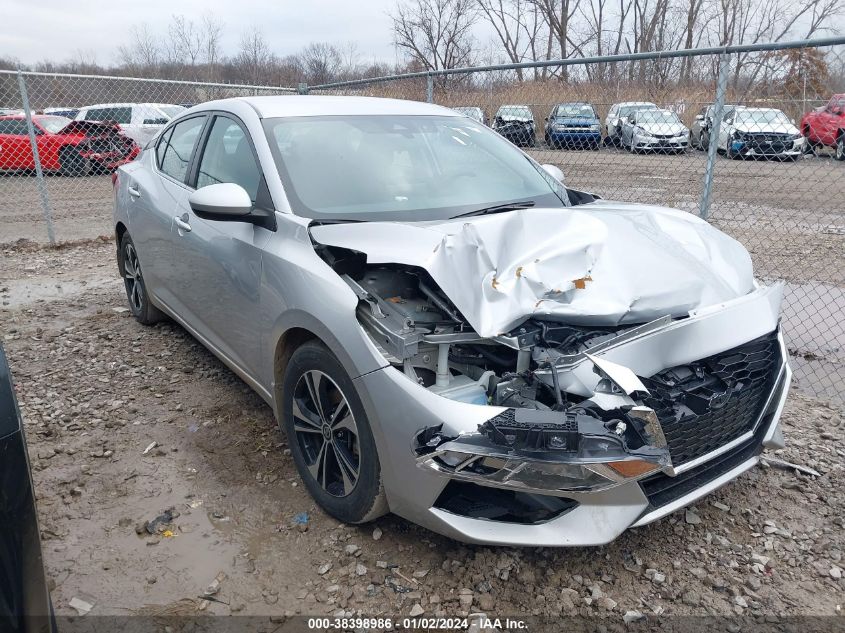 2022 NISSAN SENTRA SV XTRONIC CVT - 3N1AB8CV0NY204897