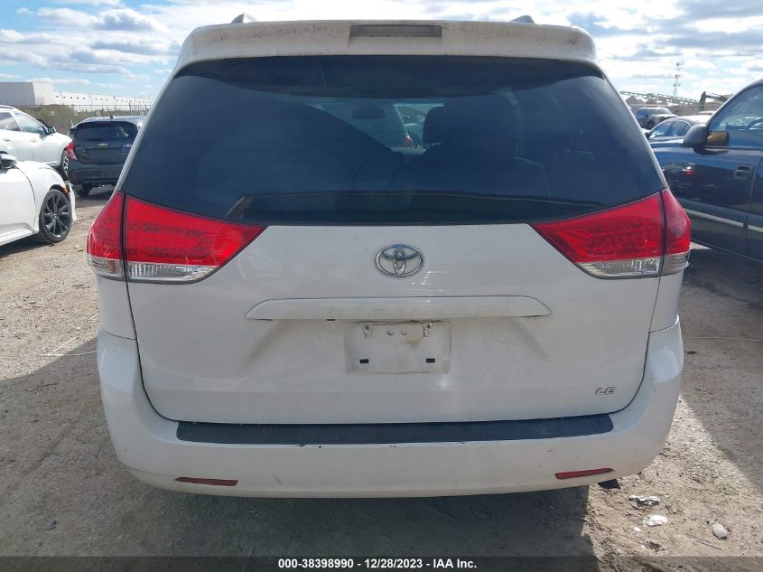 2014 TOYOTA SIENNA LE V6 8 PASSENGER - 5TDKK3DC5ES431074