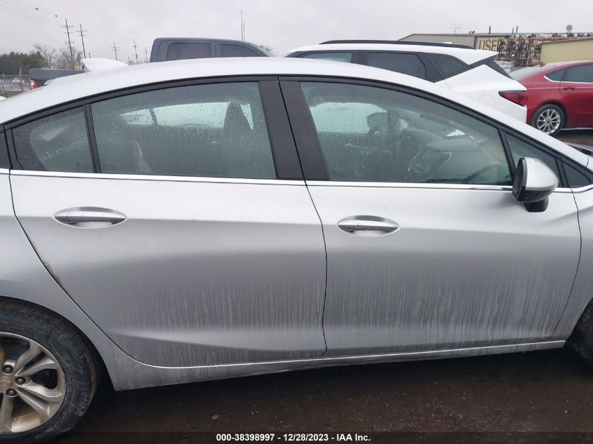 2019 CHEVROLET CRUZE LT - 1G1BE5SM1K7107441