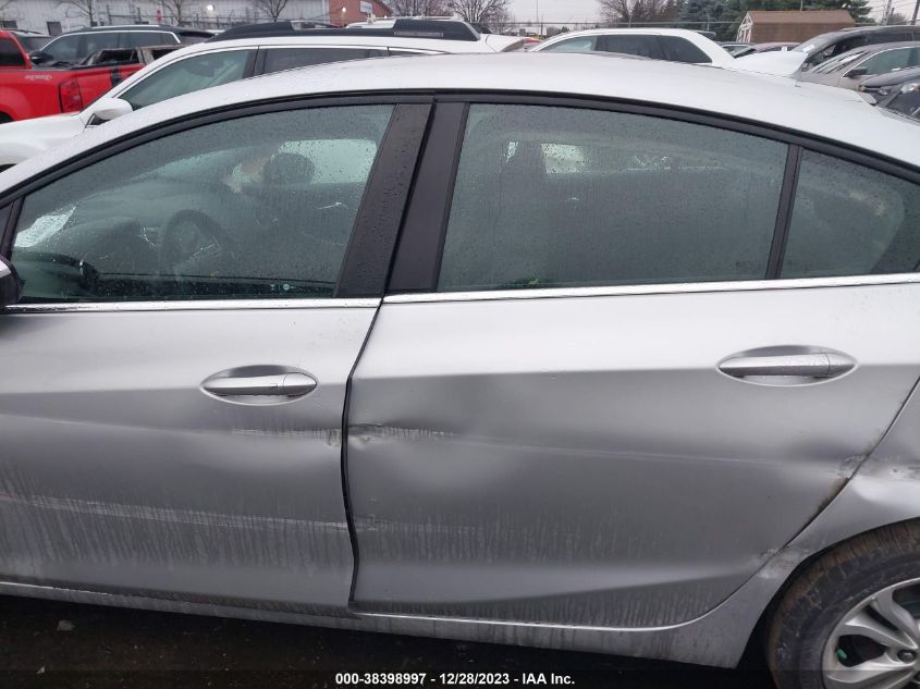 2019 CHEVROLET CRUZE LT - 1G1BE5SM1K7107441