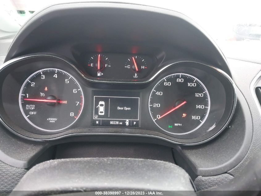 2019 CHEVROLET CRUZE LT - 1G1BE5SM1K7107441