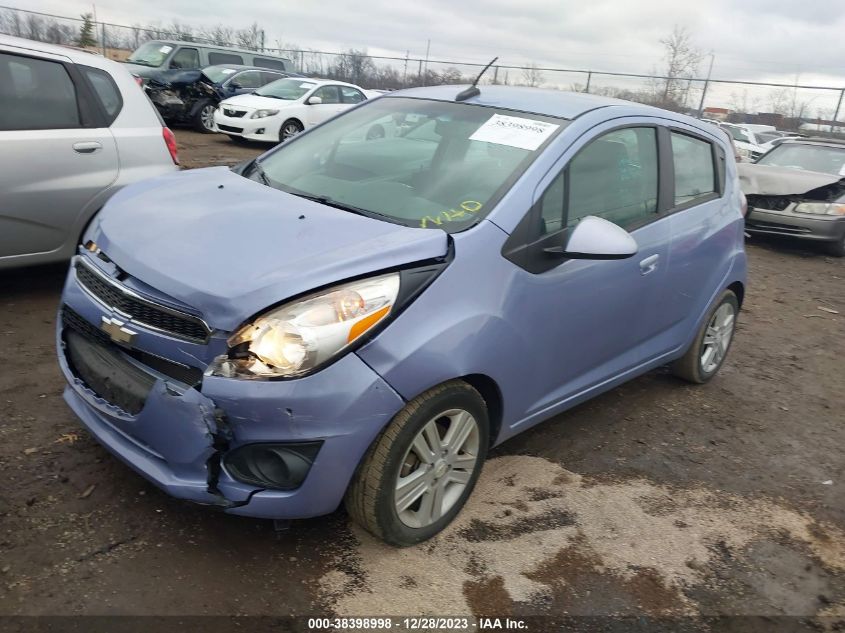 2014 CHEVROLET SPARK LS AUTO - KL8CB6S97EC460583