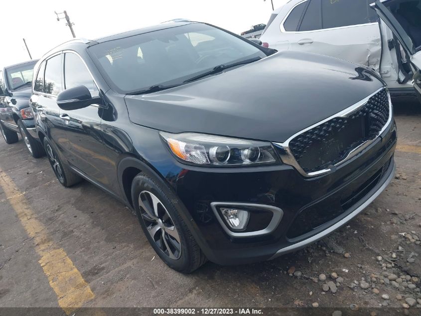 2017 KIA SORENTO 3.3L EX - 5XYPH4A58HG236202