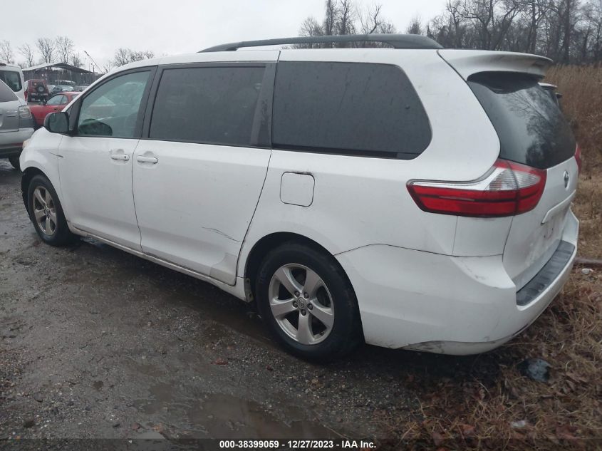 2015 TOYOTA SIENNA LE 8 PASSENGER - 5TDKK3DC0FS567257