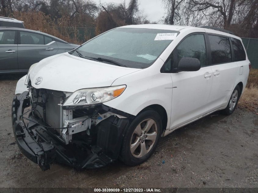 2015 TOYOTA SIENNA LE 8 PASSENGER - 5TDKK3DC0FS567257