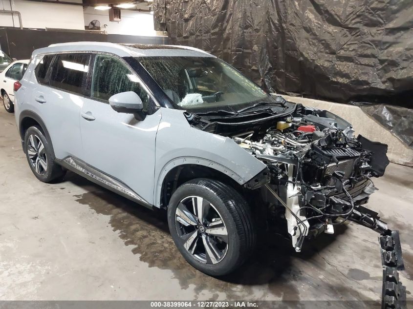 Lot #2541528440 2021 NISSAN ROGUE SL INTELLIGENT AWD salvage car