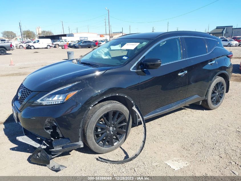 2022 NISSAN MURANO SV - 5N1AZ2BJ4NC112930