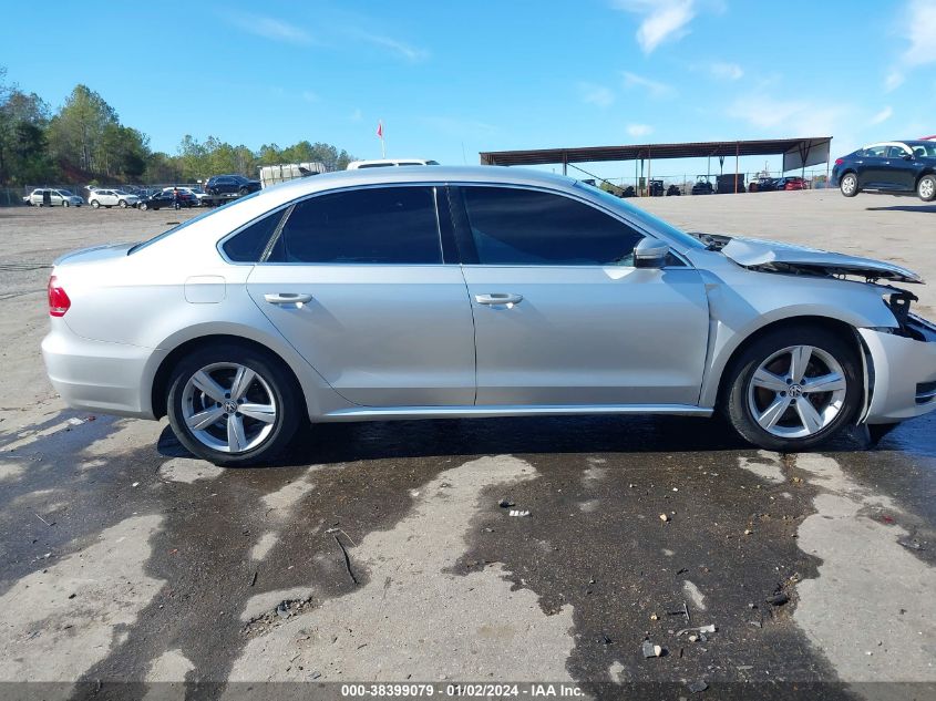 2014 VOLKSWAGEN PASSAT 2.5L SE - 1VWBP7A32EC006021