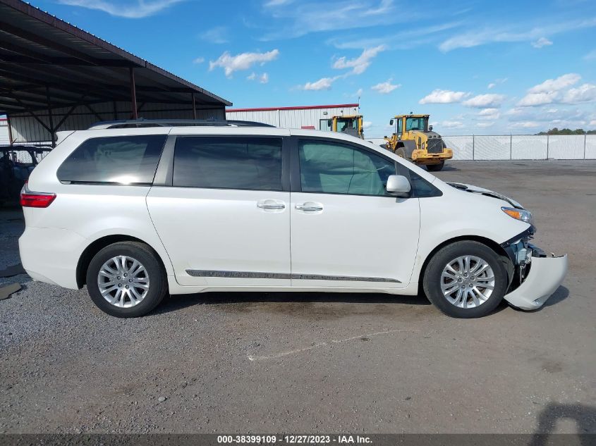 2015 TOYOTA SIENNA XLE 8 PASSENGER - 5TDYK3DC1FS682234