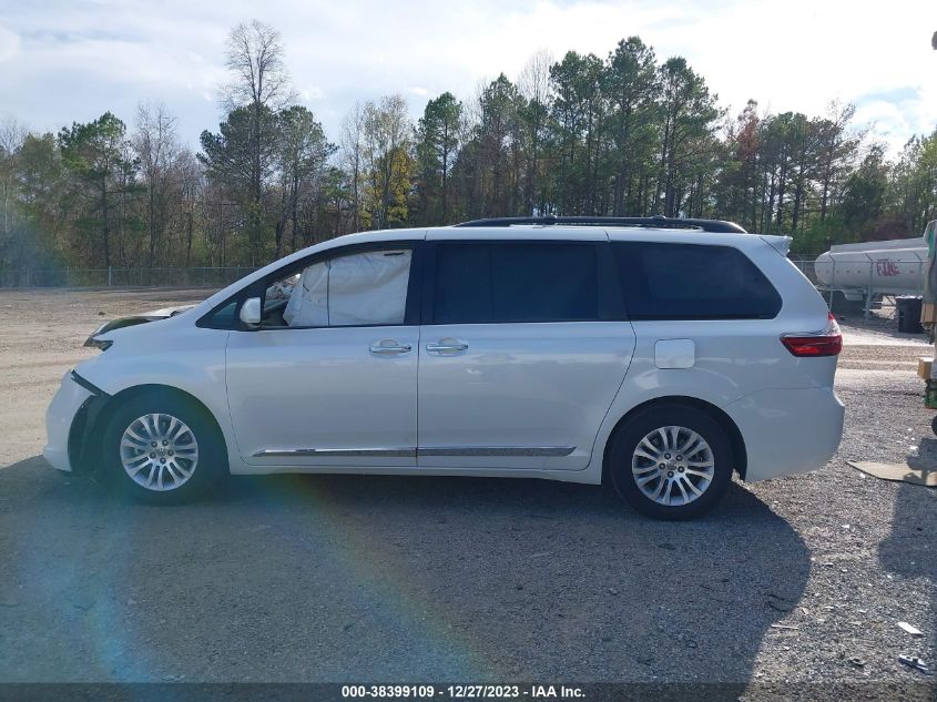 2015 TOYOTA SIENNA XLE 8 PASSENGER - 5TDYK3DC1FS682234