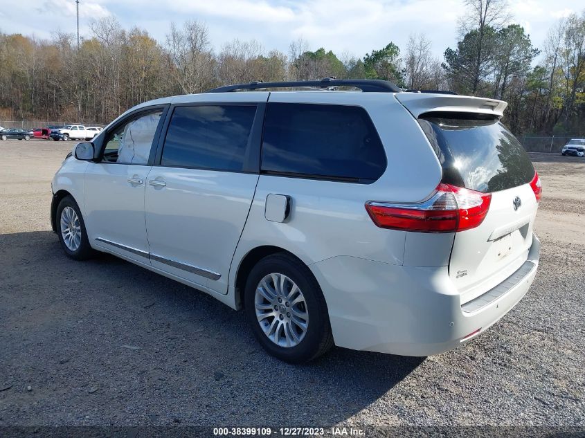 2015 TOYOTA SIENNA XLE 8 PASSENGER - 5TDYK3DC1FS682234