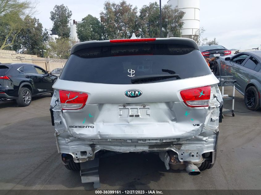 2016 KIA SORENTO LX/L - 5XYPG4A51GG033962