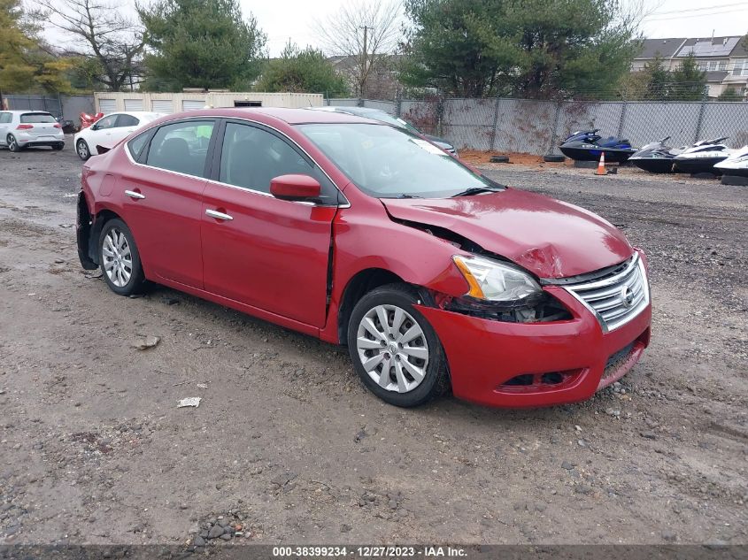 2014 NISSAN SENTRA FE+ S/FE+ SV/S/SL/SR/SV - 3N1AB7AP5EY272711