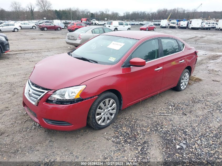 2014 NISSAN SENTRA FE+ S/FE+ SV/S/SL/SR/SV - 3N1AB7AP5EY272711