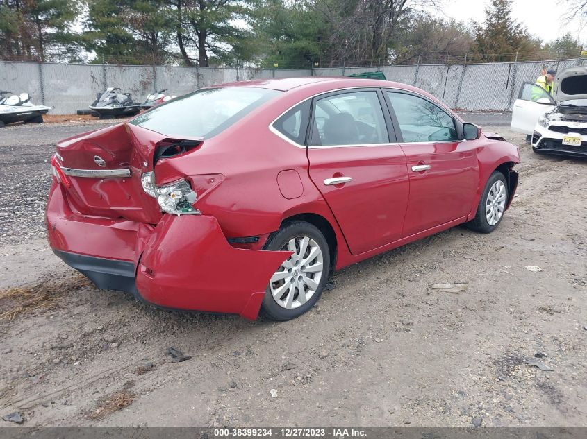 2014 NISSAN SENTRA FE+ S/FE+ SV/S/SL/SR/SV - 3N1AB7AP5EY272711