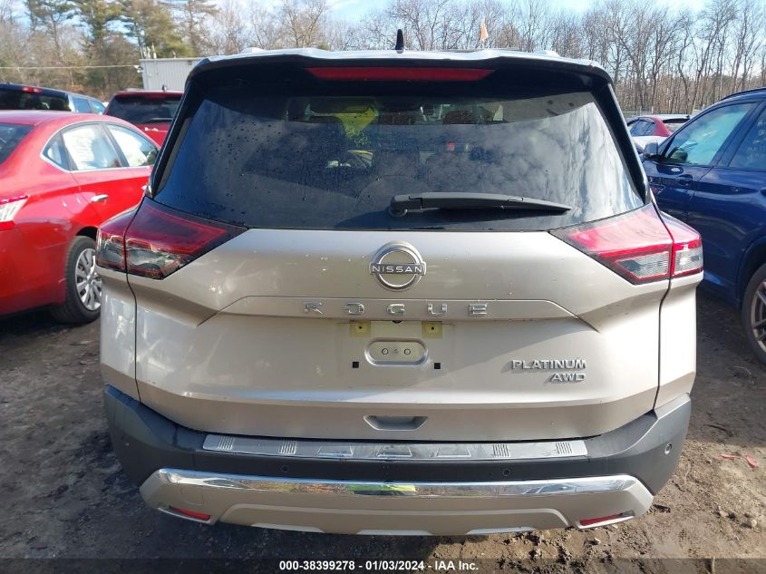 2022 NISSAN ROGUE PLATINUM - JN8BT3DD3NW275630