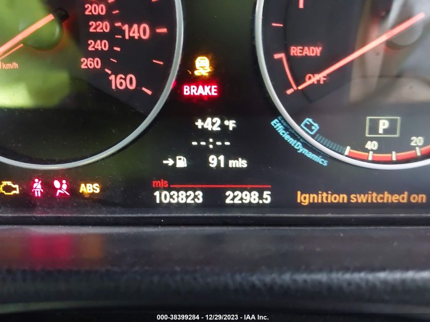 2013 BMW 328I XDRIVE - WBA3B5G51DNS05029