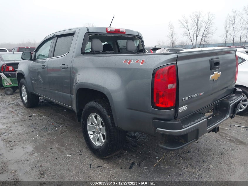 VIN 1GCGTBEN8L1154282 2020 CHEVROLET COLORADO