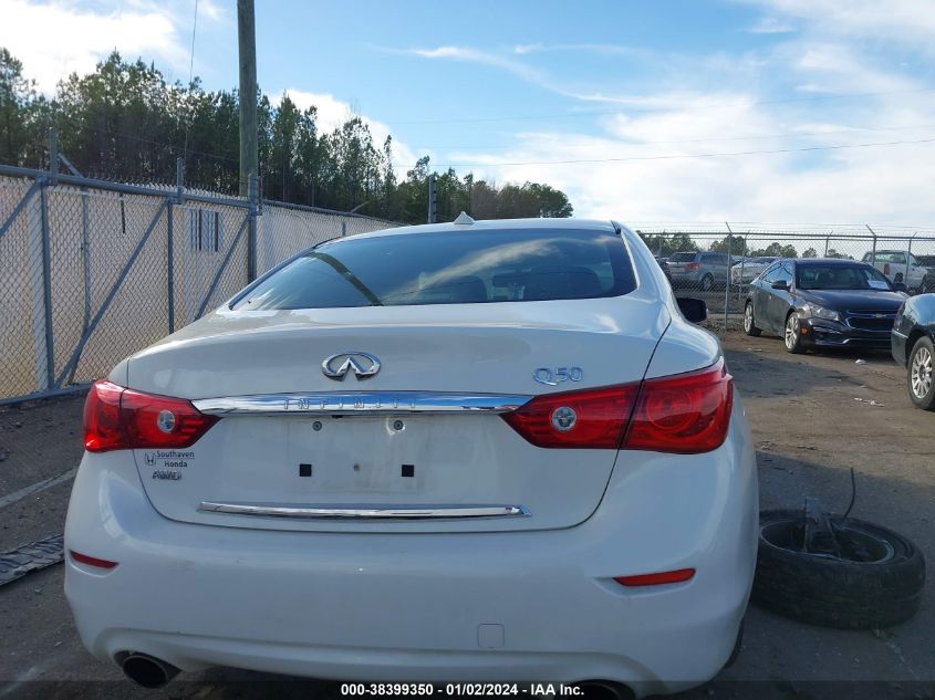 2015 INFINITI Q50 PREMIUM - JN1BV7ARDFM422516