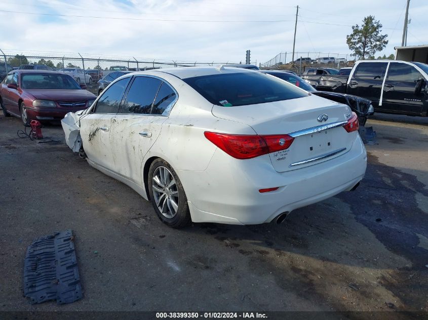 2015 INFINITI Q50 PREMIUM - JN1BV7ARDFM422516