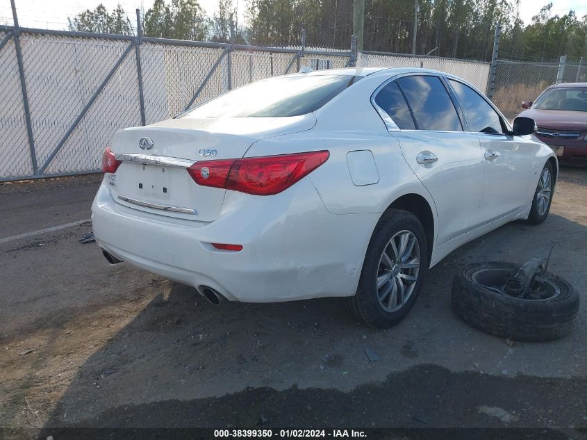 2015 INFINITI Q50 PREMIUM - JN1BV7ARDFM422516