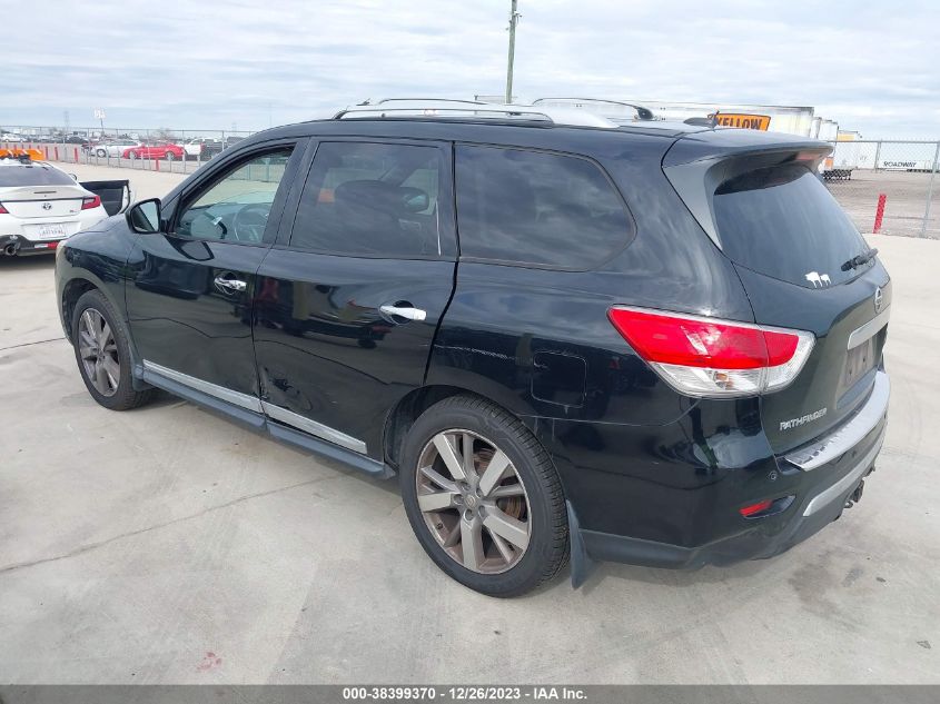 2013 NISSAN PATHFINDER PLATINUM - 5N1AR2MN1DC635501