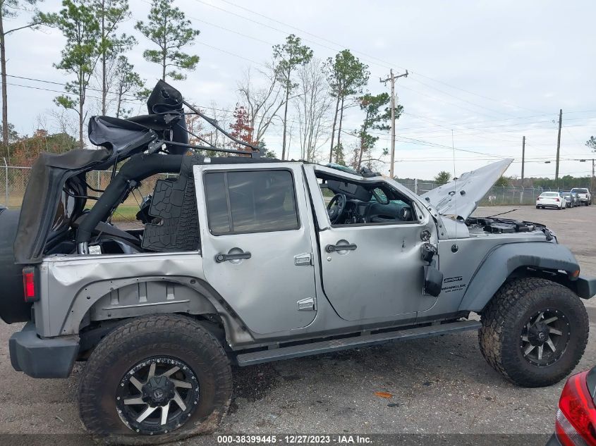 2017 JEEP WRANGLER UNLIMITED SPORT - 1C4BJWDG0HL570607