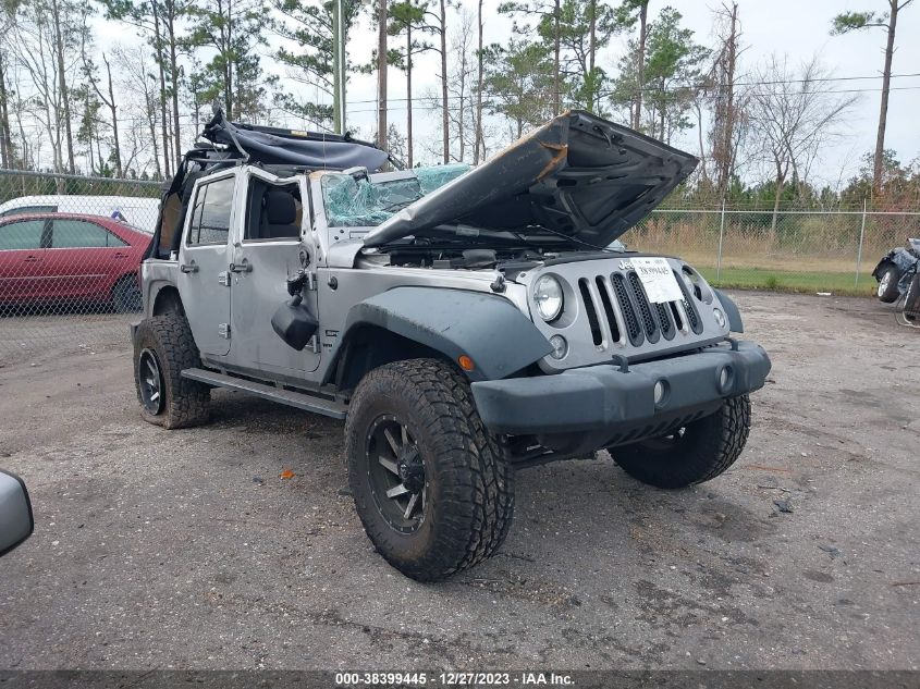 2017 JEEP WRANGLER UNLIMITED SPORT - 1C4BJWDG0HL570607