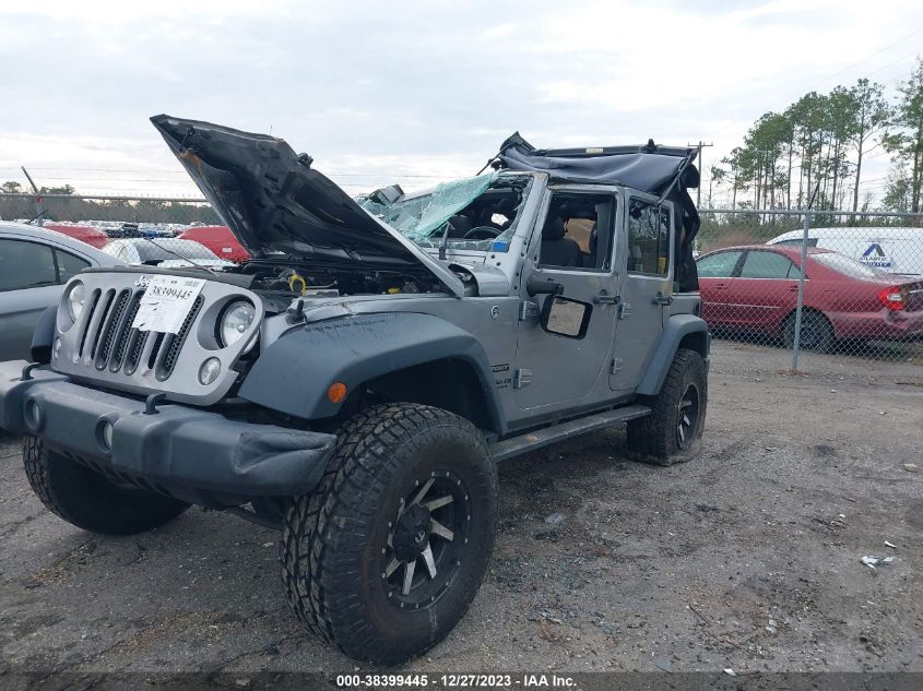 2017 JEEP WRANGLER UNLIMITED SPORT - 1C4BJWDG0HL570607