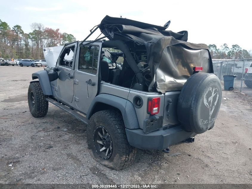 2017 JEEP WRANGLER UNLIMITED SPORT - 1C4BJWDG0HL570607