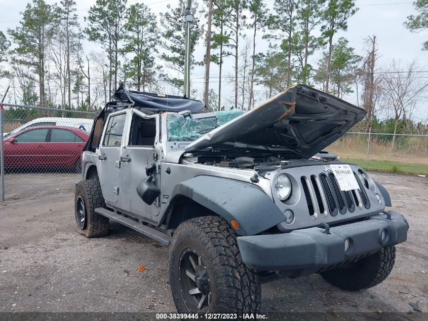 2017 JEEP WRANGLER UNLIMITED SPORT - 1C4BJWDG0HL570607