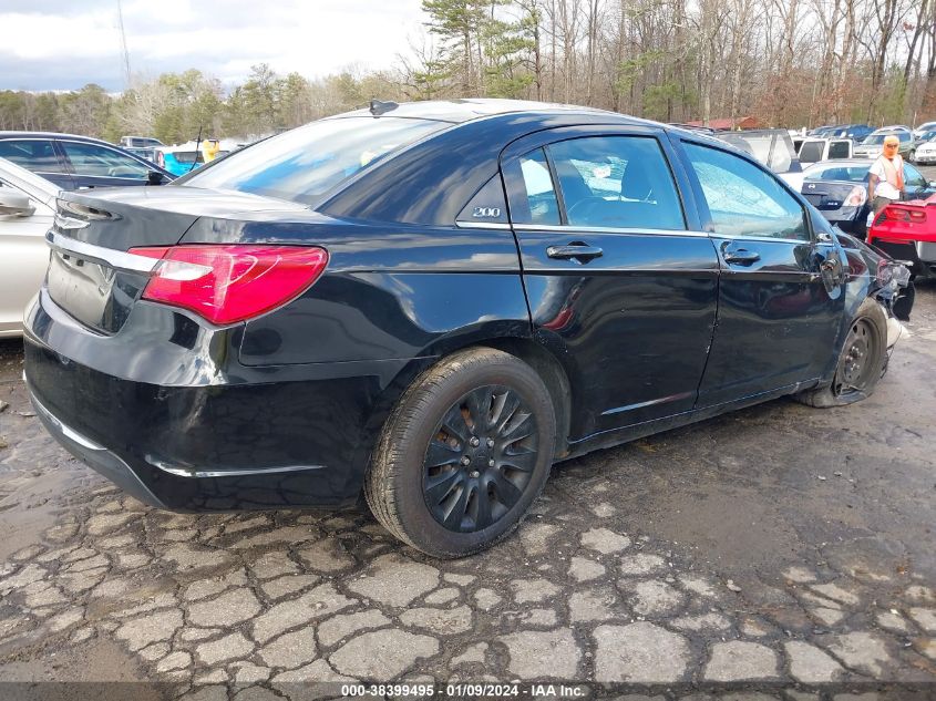 2014 CHRYSLER 200 LX - 1C3CCBAG4EN137386