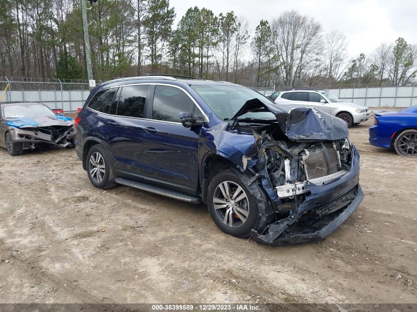 2016 HONDA PILOT EXL - 5FNYF5H53GB008359