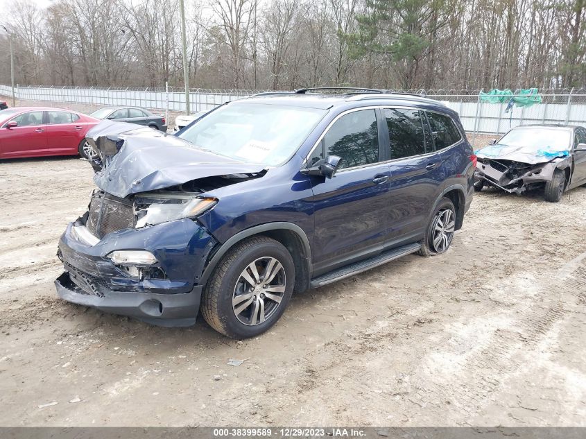 2016 HONDA PILOT EXL - 5FNYF5H53GB008359