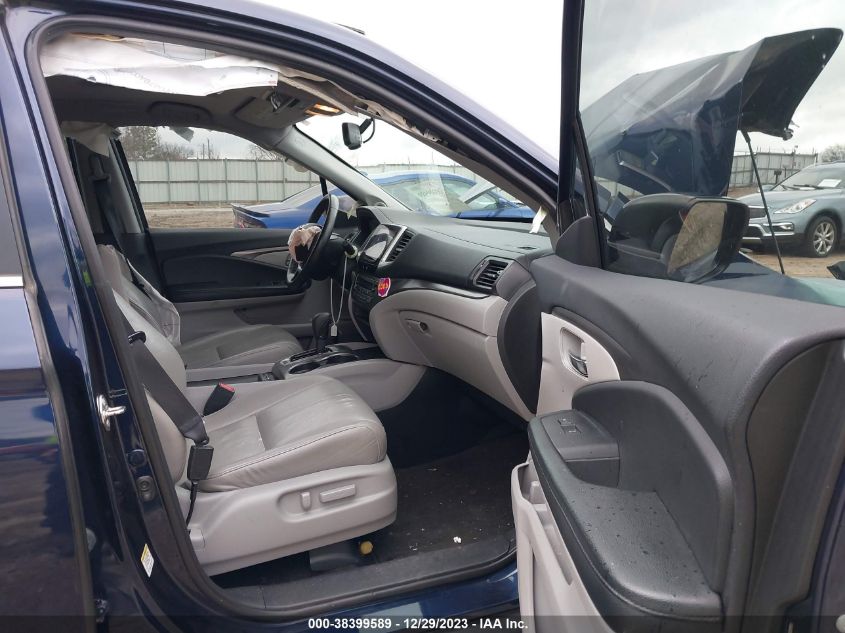 2016 HONDA PILOT EXL - 5FNYF5H53GB008359