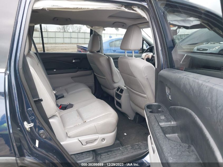 2016 HONDA PILOT EXL - 5FNYF5H53GB008359