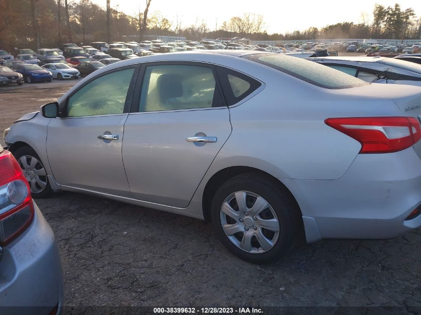 2017 NISSAN SENTRA S/SV/SR/SL - 3N1AB7AP2HY332075